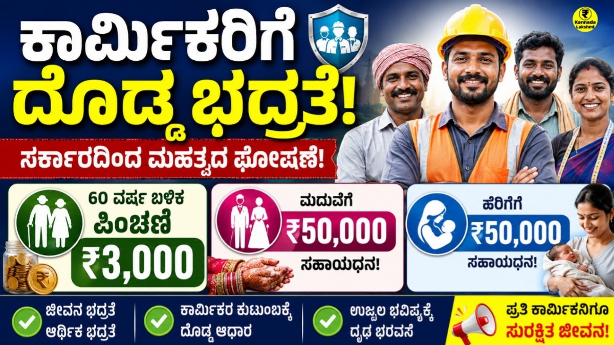 Labour Card Benefits Karnataka
